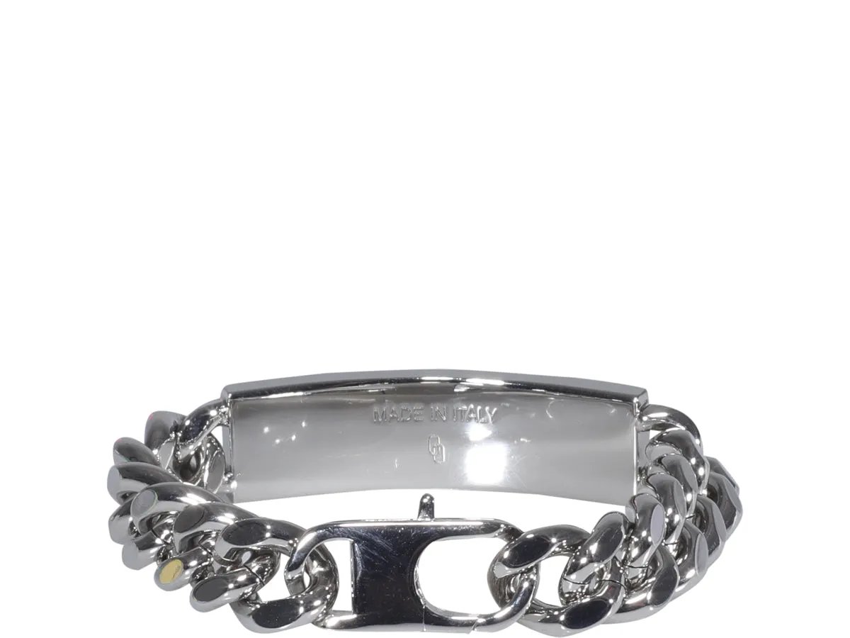 1017 ALYX 9SM Logo Plaque Chain Bracelet