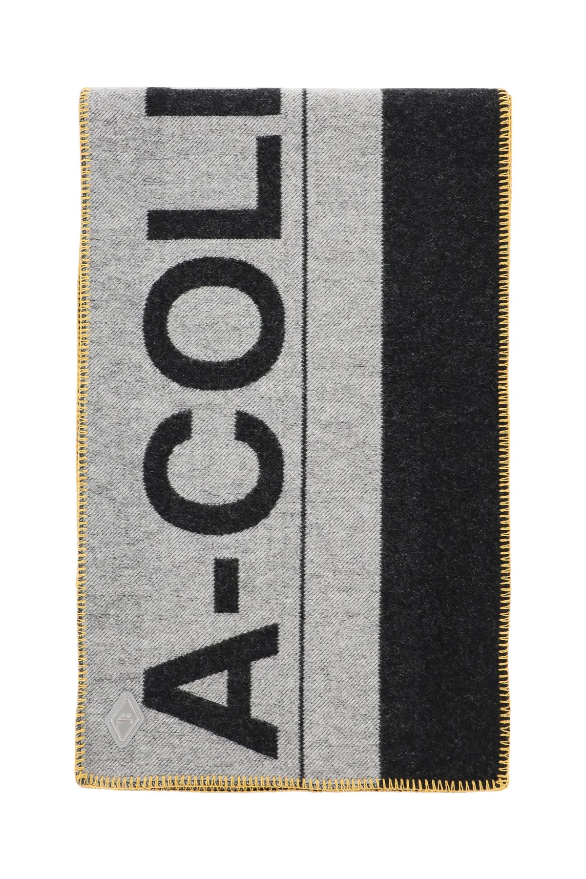 A-Cold-Wall* Contrasting Logo Printed Whipstitched Scarf