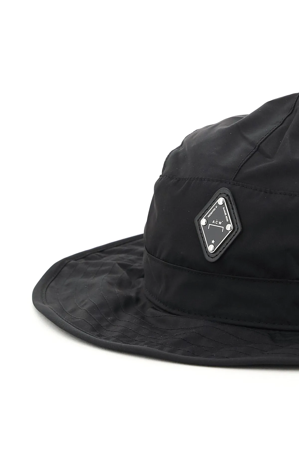 A-Cold-Wall* Logo Plaque Wide Brim Bucket Hat