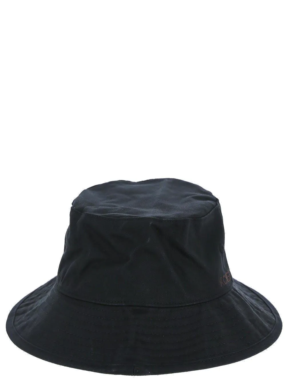 Acne Studios Logo Embroidered Wide Brim Hat