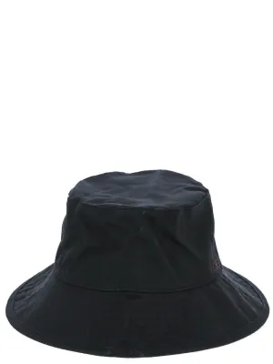 Acne Studios Logo Embroidered Wide Brim Hat