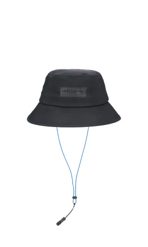 Adidas Logo Printed Drawstring Bucket Hat