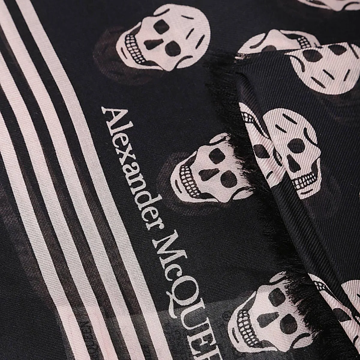 Alexander McQueen Allover Skull Scarf
