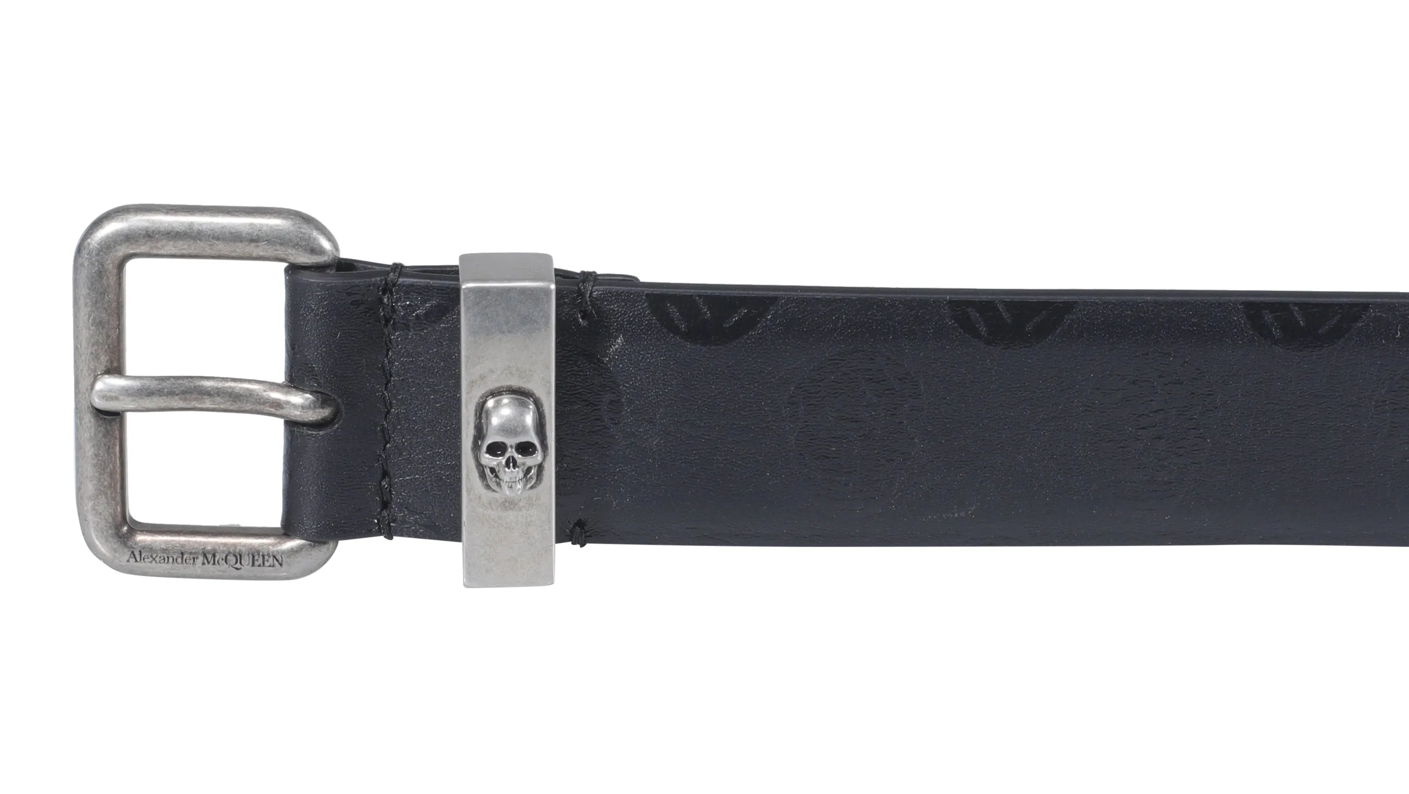 Alexander McQueen Biker Skull Belt