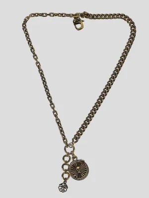 Alexander McQueen Chain-Link Coin Bracelet