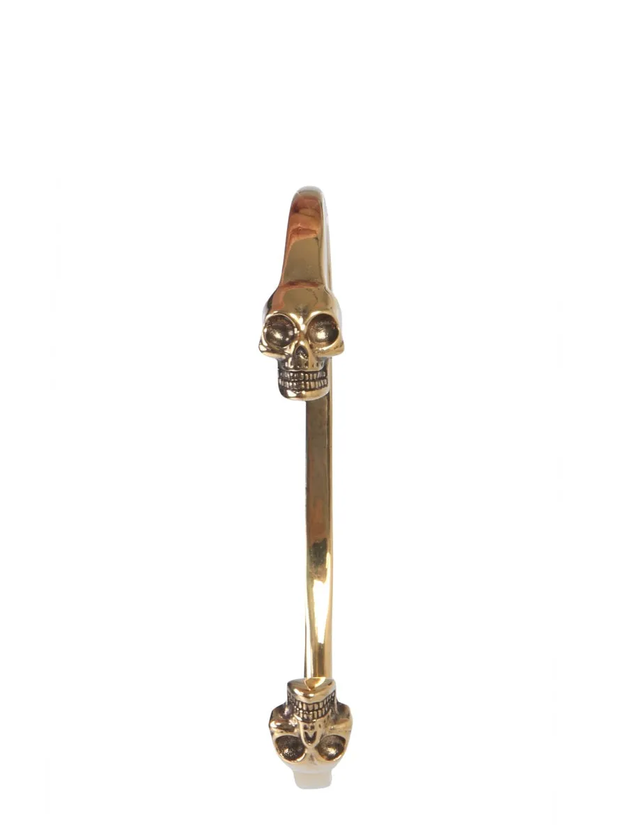Alexander McQueen Double Skull Cuff Bracelet