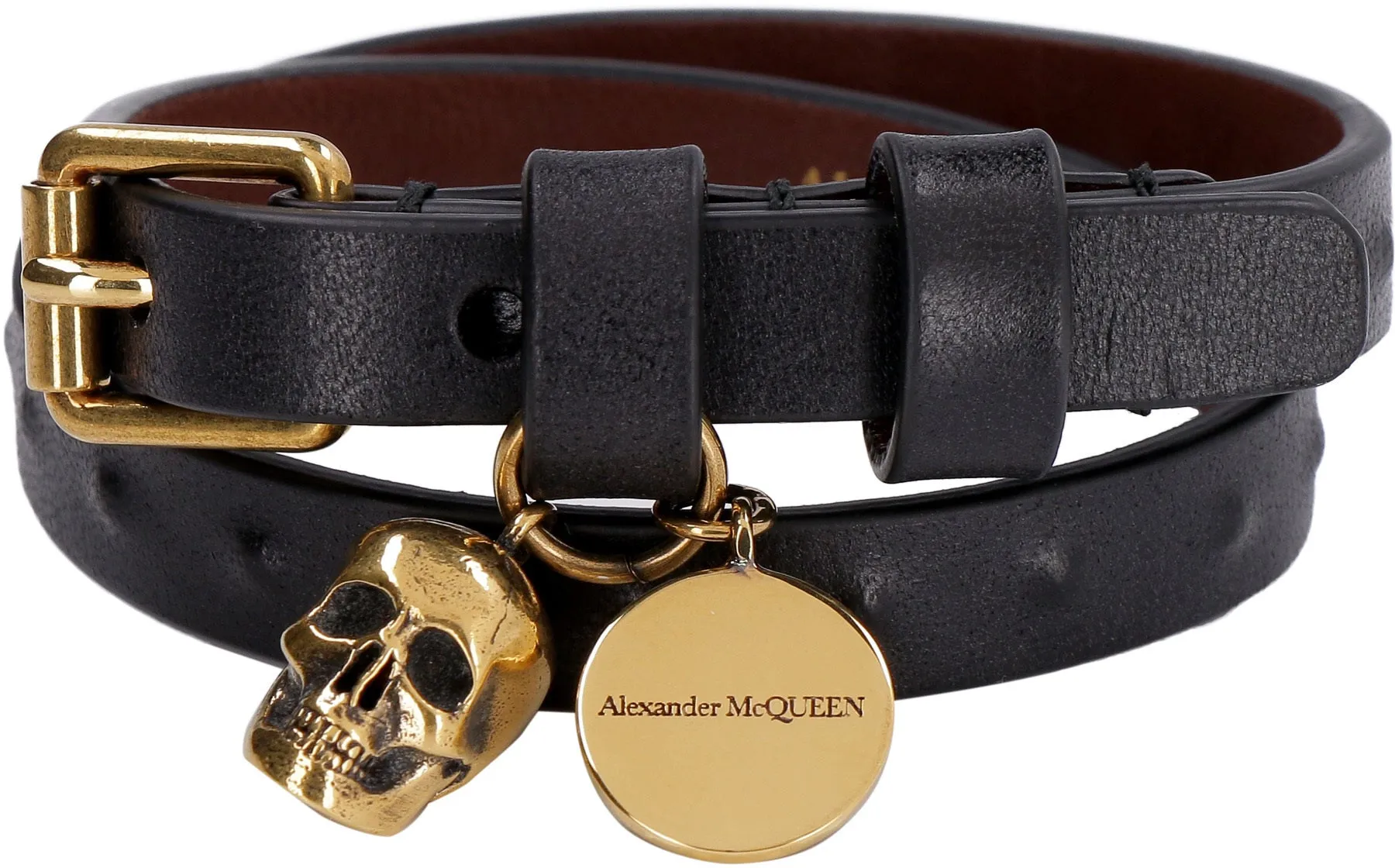 Alexander McQueen Double Wrap Bracelet