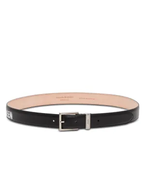 Alexander McQueen Graffiti Logo Belt