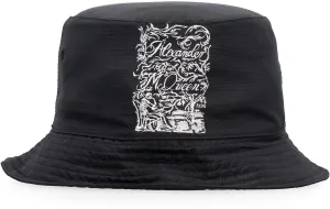 Alexander McQueen Logo Embroidered Bucket Hat