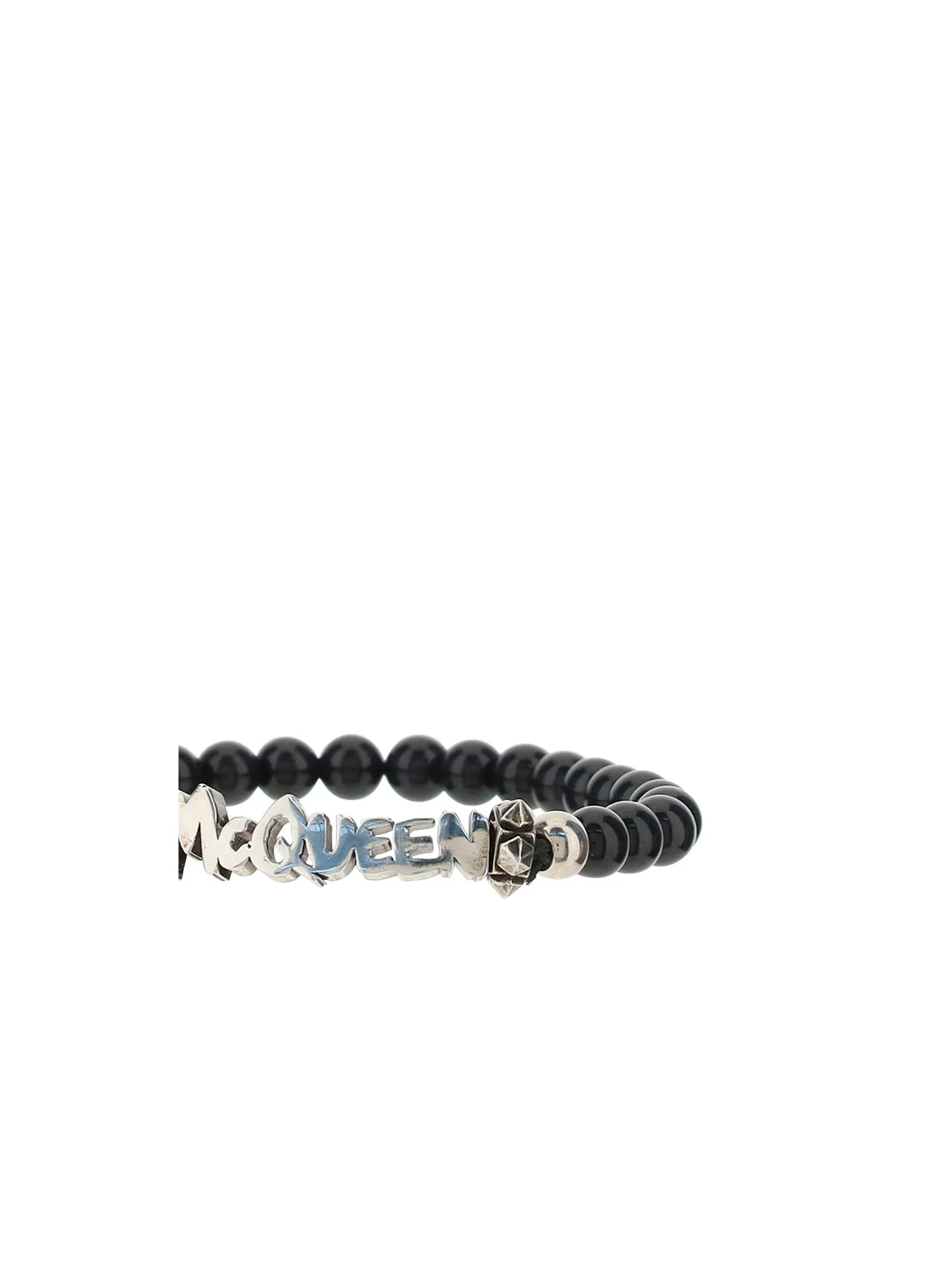 Alexander McQueen Logo Plaque Bracelet