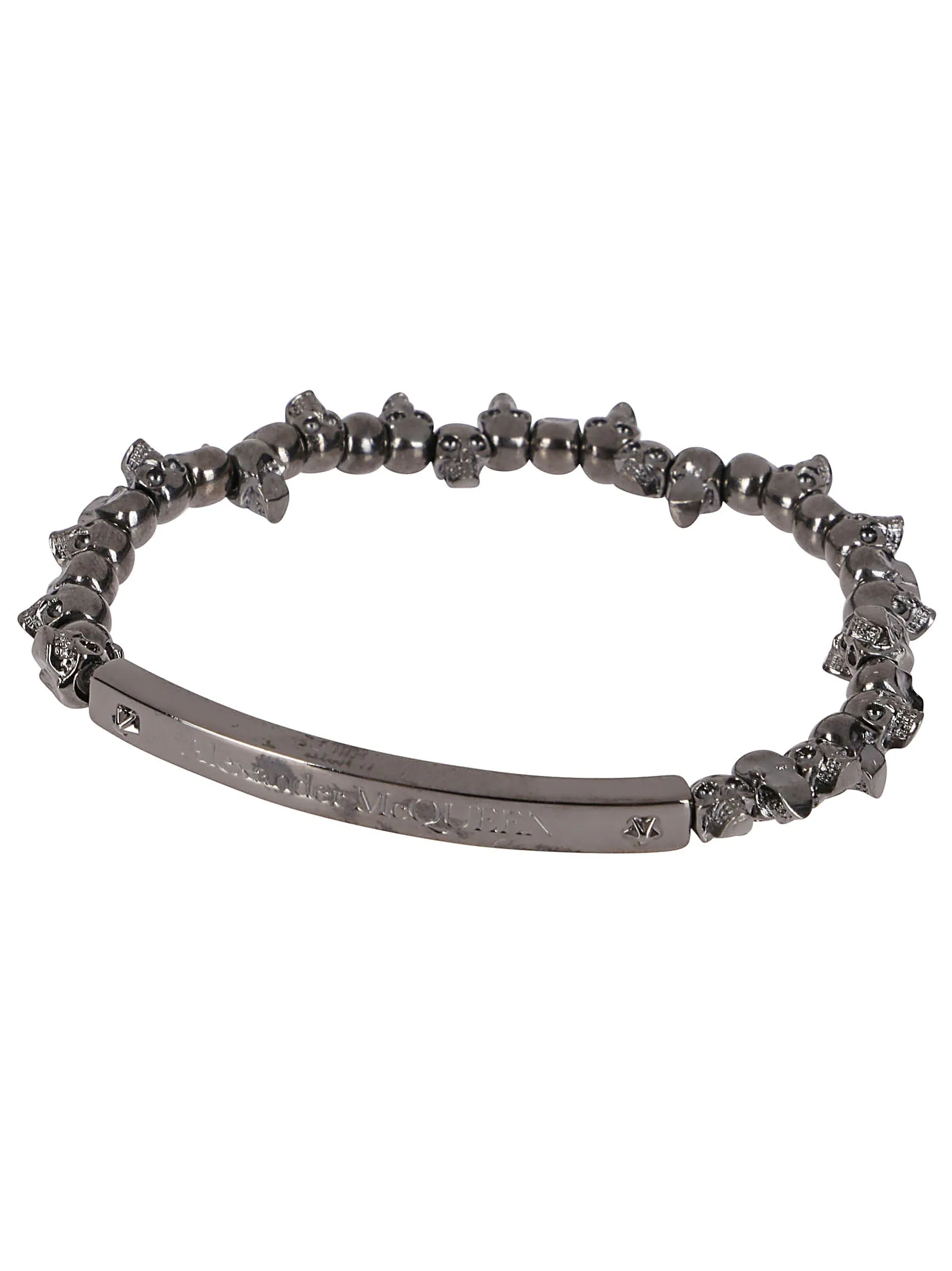 Alexander McQueen Skull Beaded Bracelet