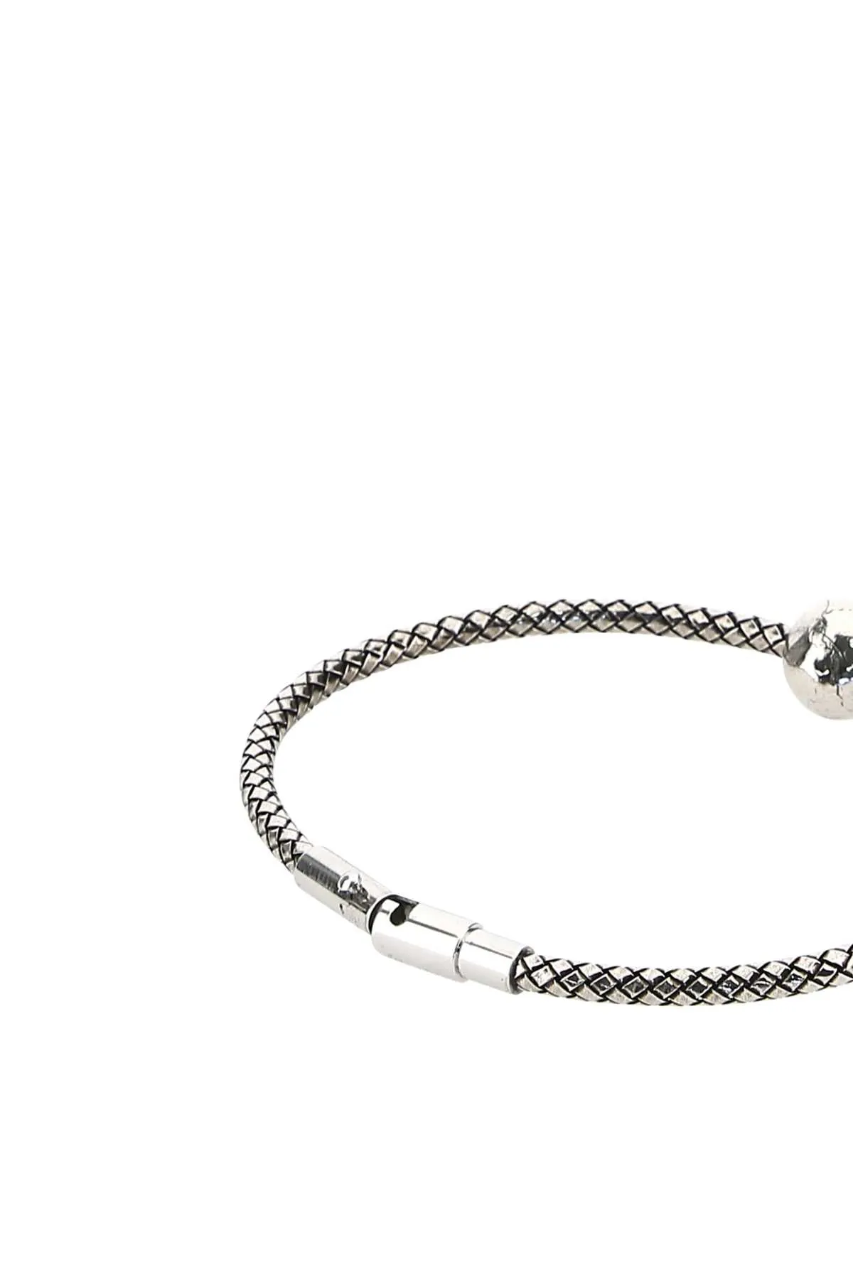 Alexander McQueen Skull-Charm Clasp Fastened Bracelet