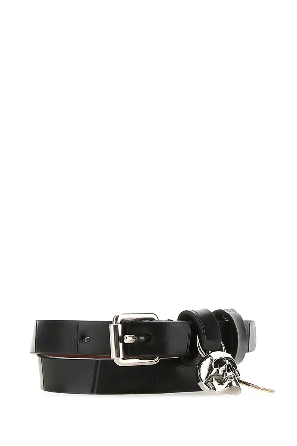 Alexander McQueen Skull Pendant Wrap Bracelet