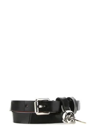 Alexander McQueen Skull Pendant Wrap Bracelet
