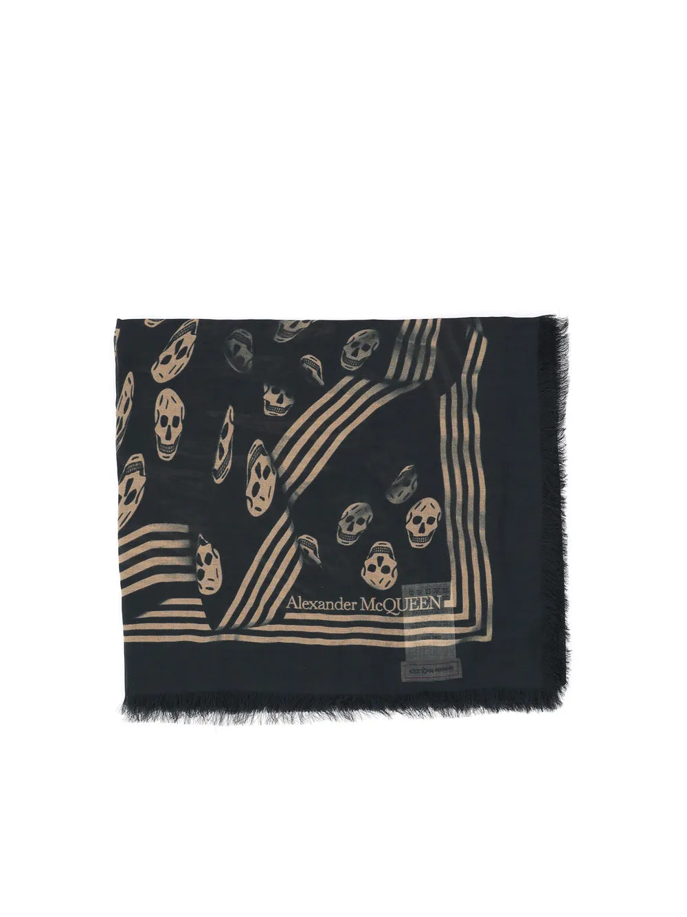 Alexander McQueen Skull Printed Scarf