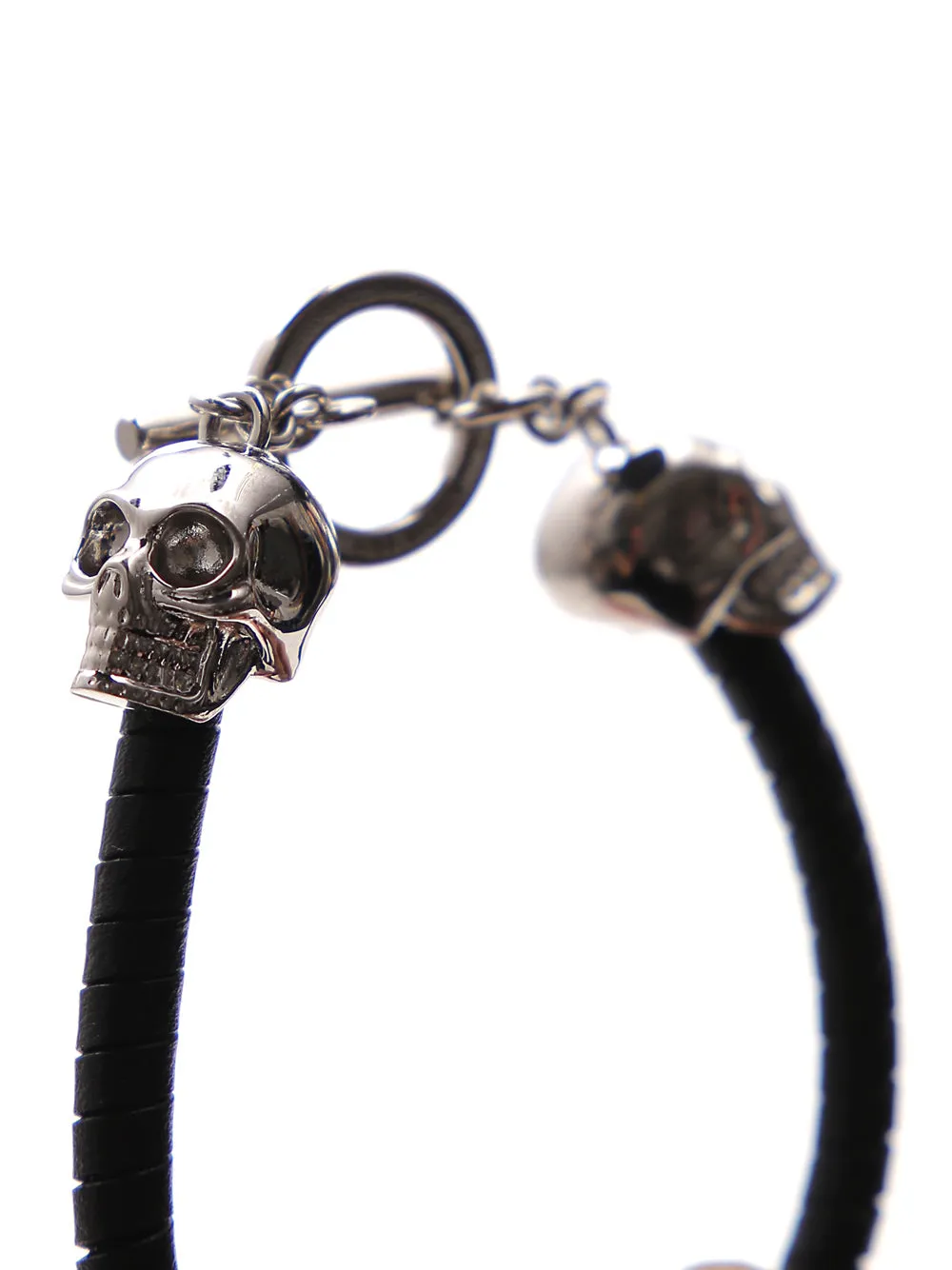 Alexander McQueen T-Bar Skull Bracelet