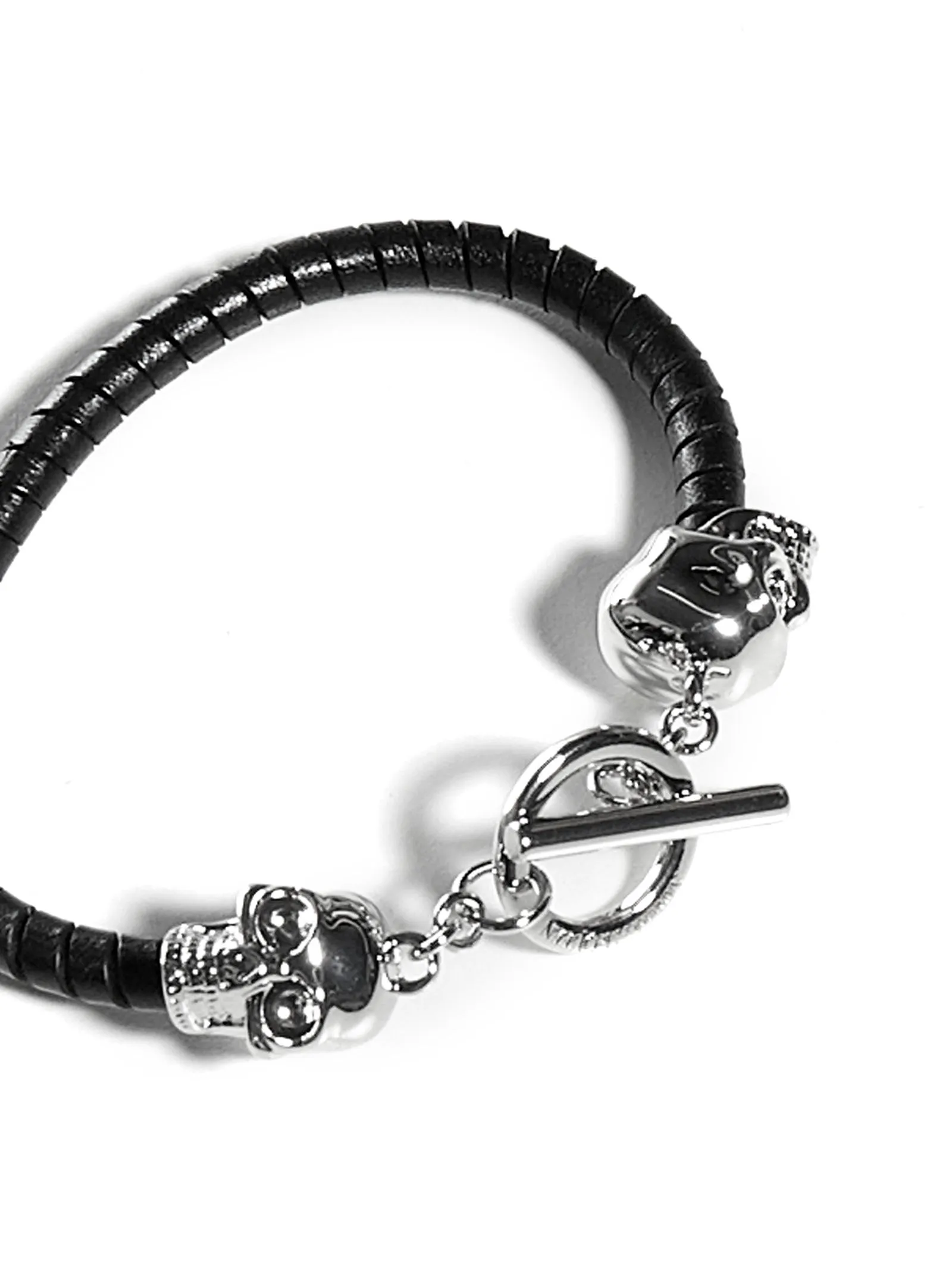 Alexander McQueen T-Bar Skull Bracelet
