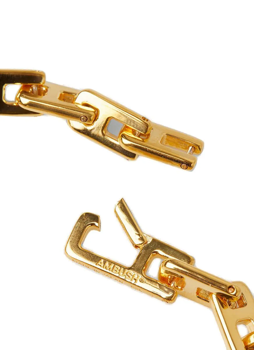 Ambush A-Chain Logo Detailed Bracelet