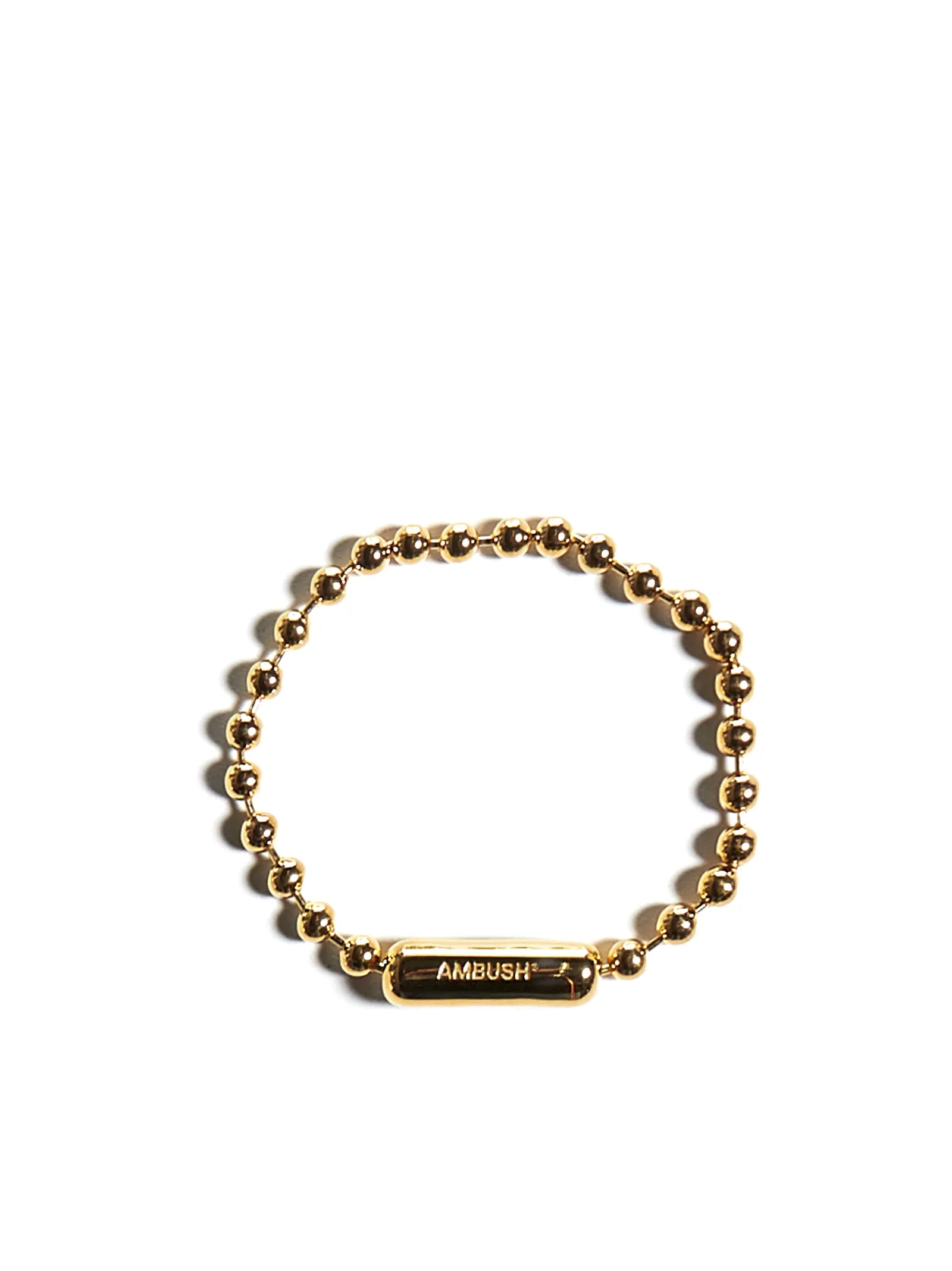Ambush Logo Detailed Ball Chain Bracelet
