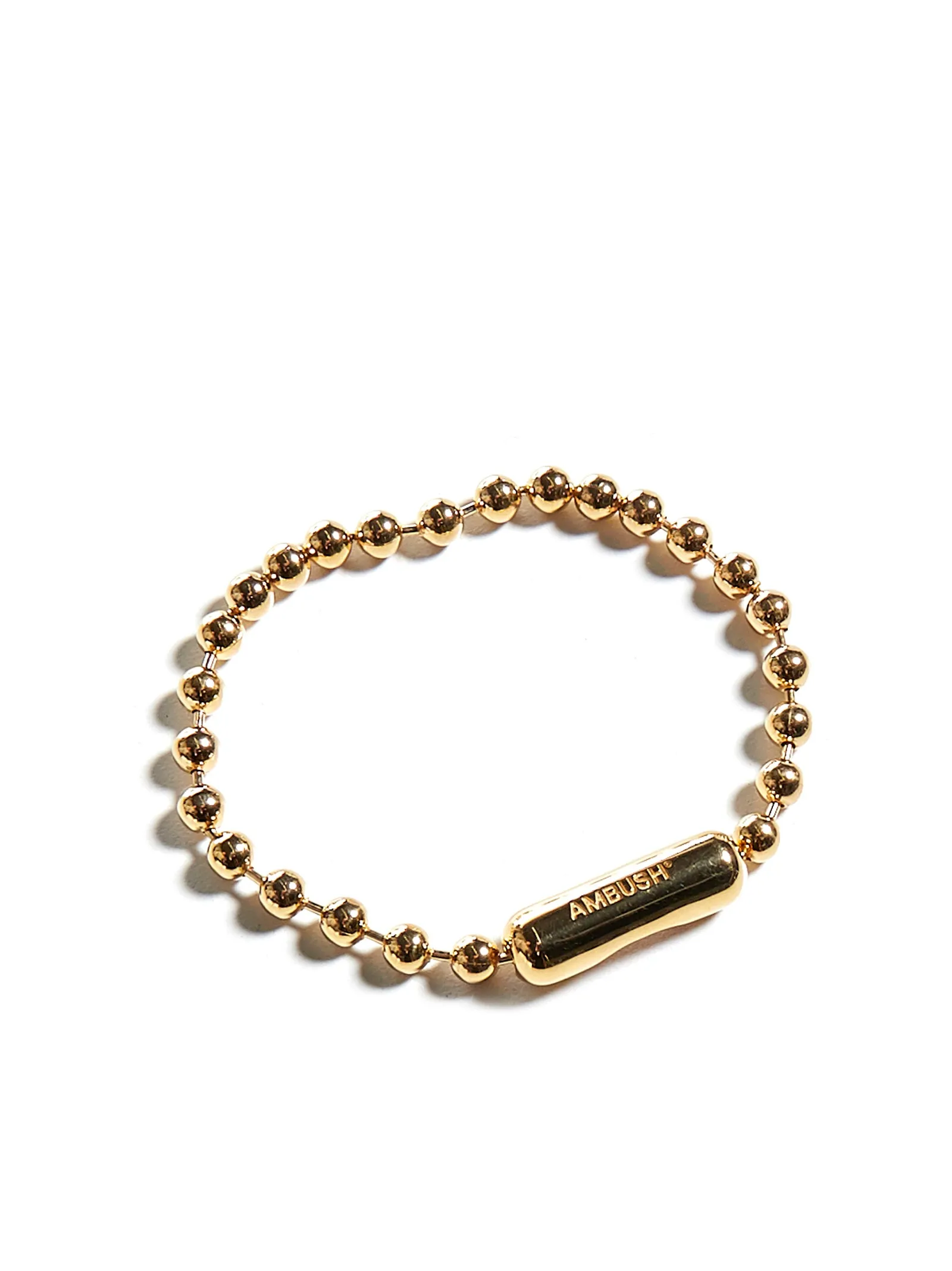 Ambush Logo Detailed Ball Chain Bracelet