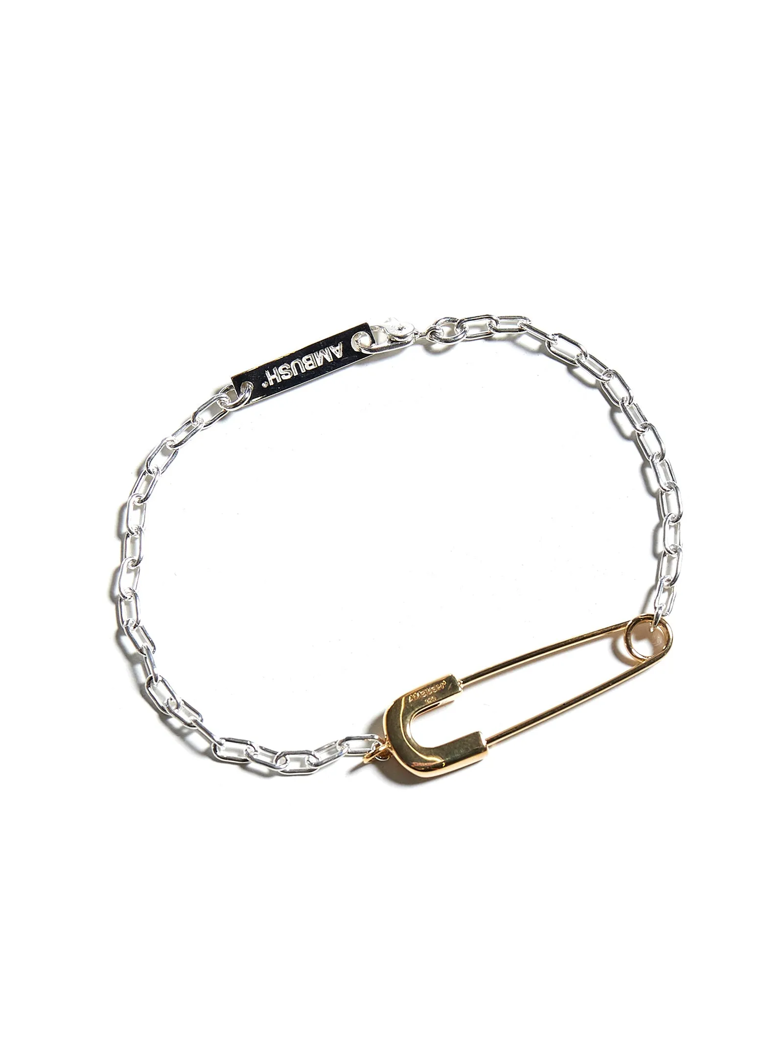 Ambush Logo Engraved Pin Bracelet