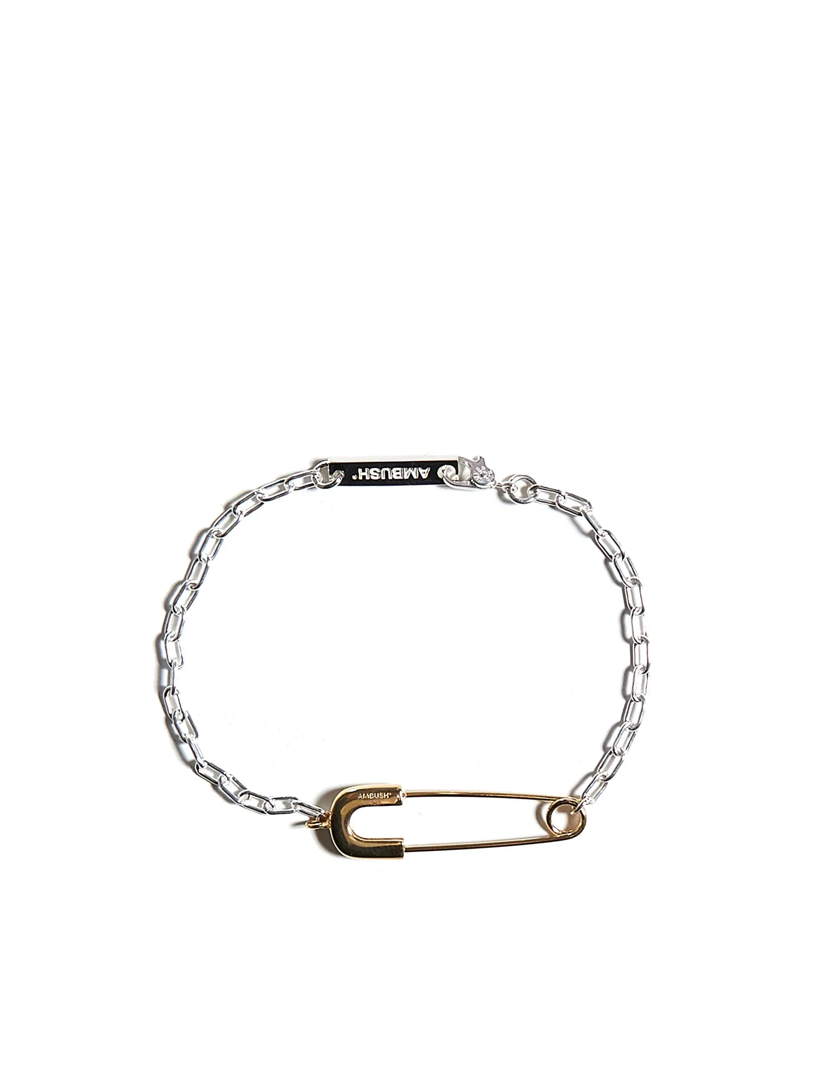 Ambush Logo Engraved Pin Bracelet