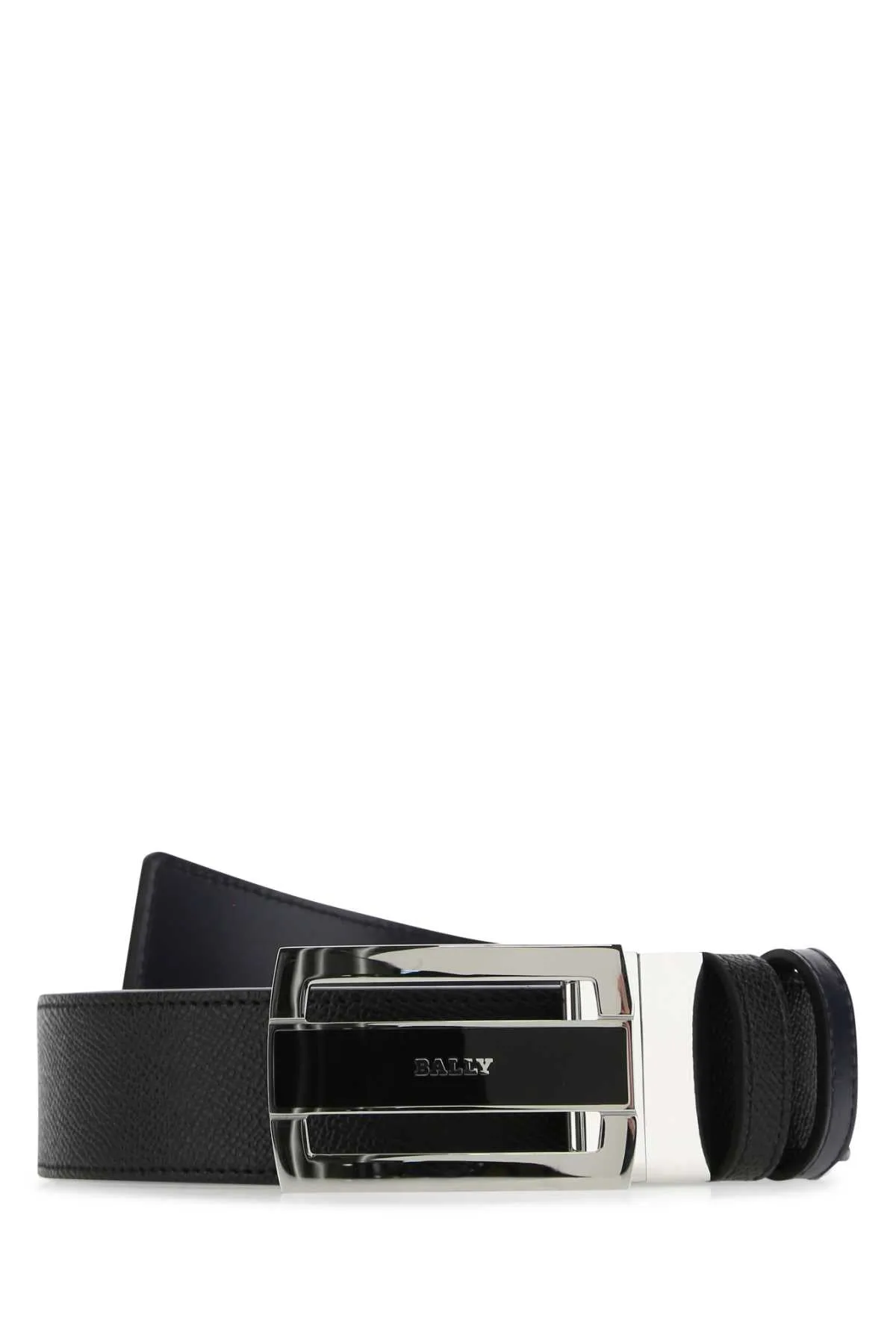Bally Fabazia Logo Plaque Buckle Belt