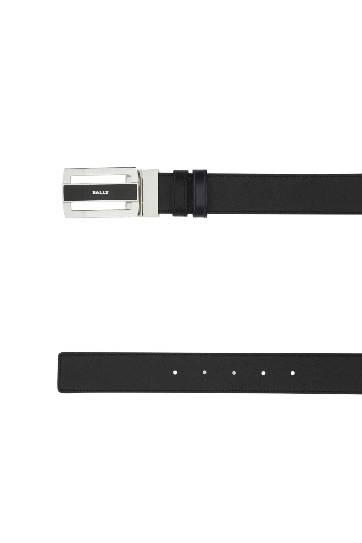 Bally Fabazia Logo Plaque Buckle Belt