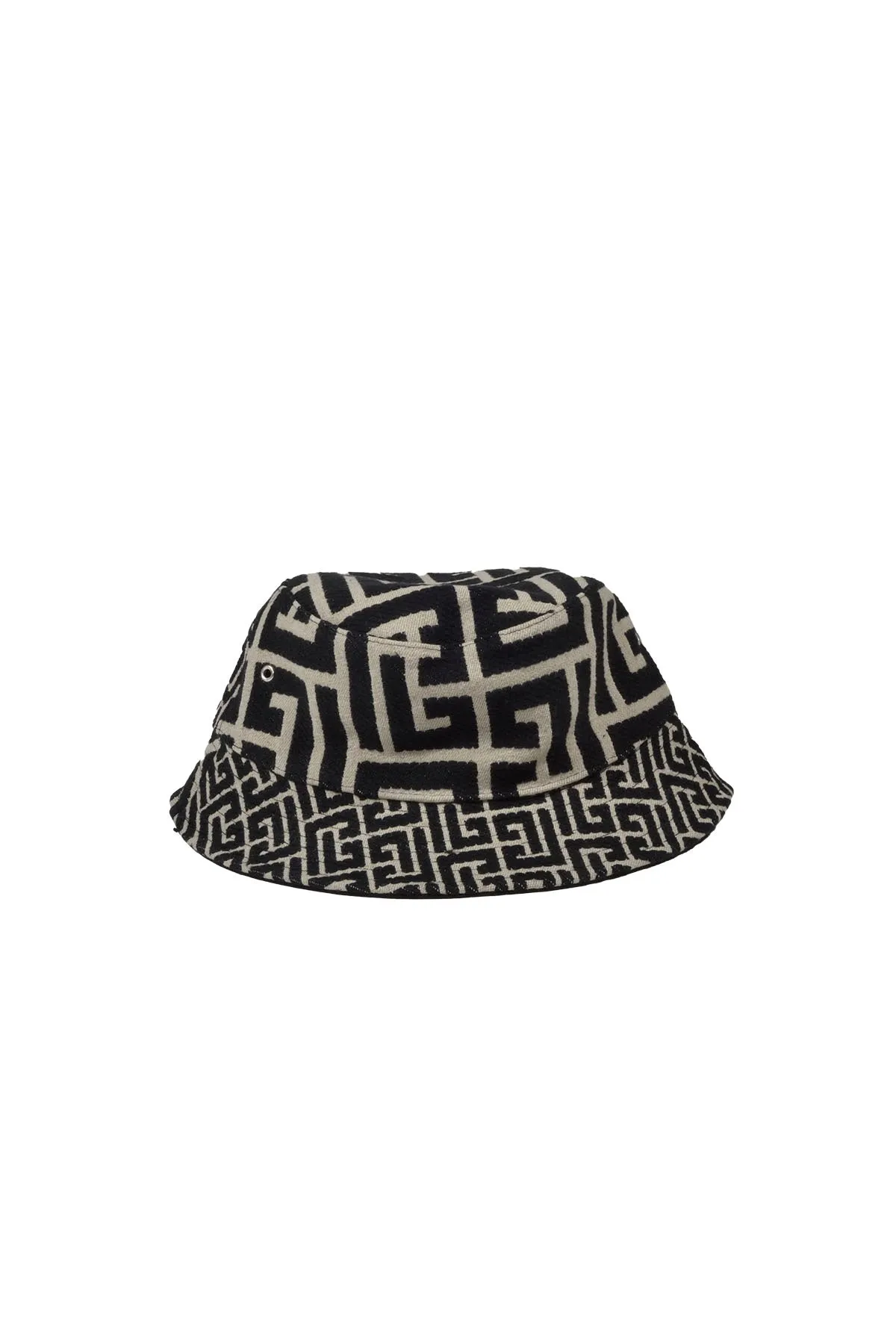 Balmain Reversible Monogram Jacquard Bucket Hat