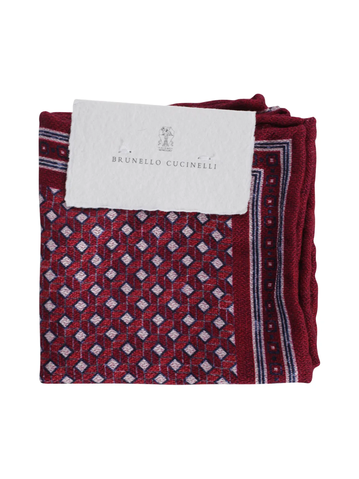 Brunello Cucinelli All-Over Patterned Scarf