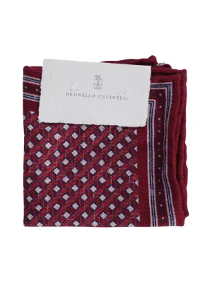 Brunello Cucinelli All-Over Patterned Scarf