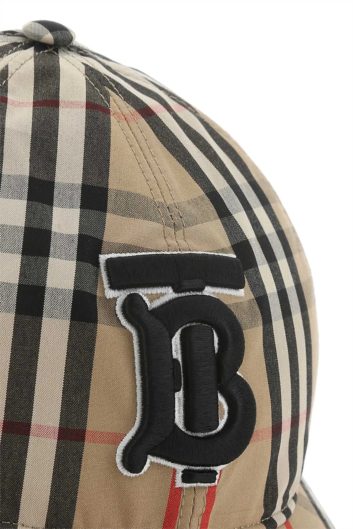Burberry Monogram Checked Baseball Cap