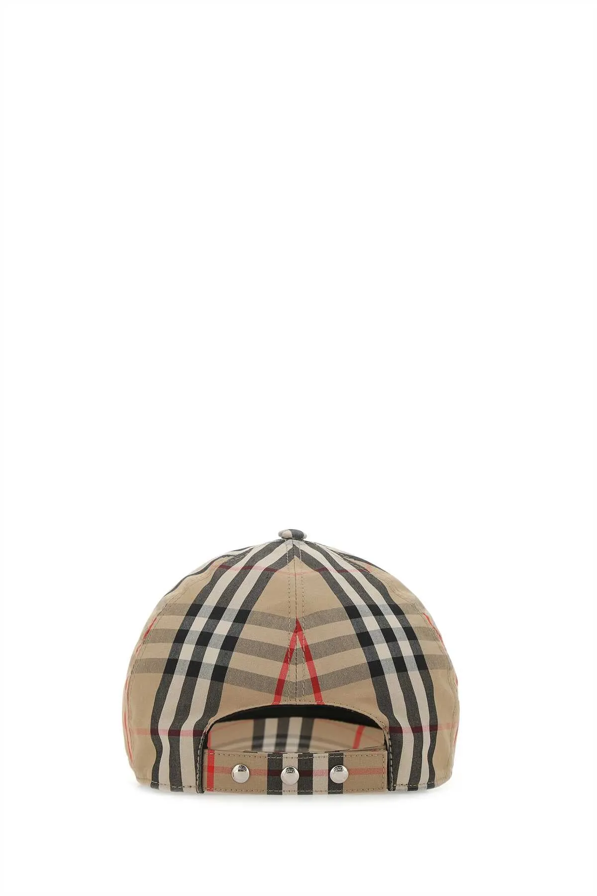 Burberry Monogram Checked Baseball Cap