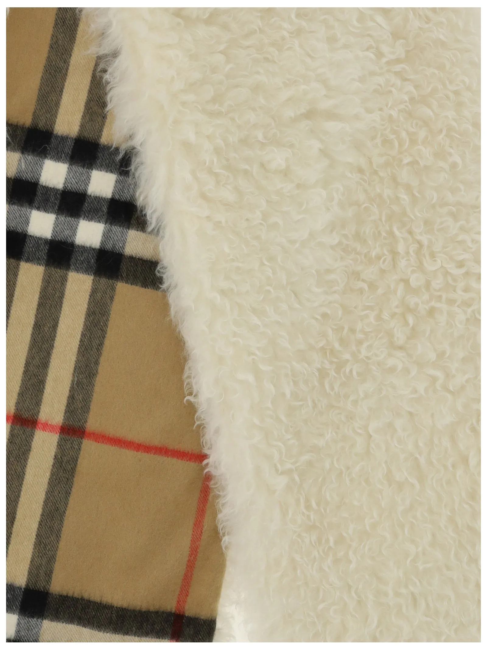 Burberry Reversible Check Pattern Scarf