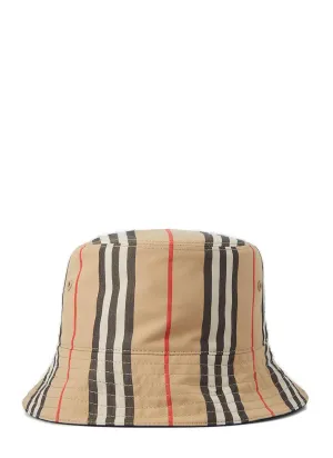 Burberry Reversible Icon Stripe Bucket Hat