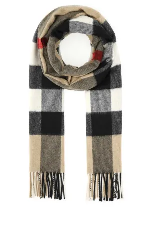 BurberryChecked Fringed Scarf