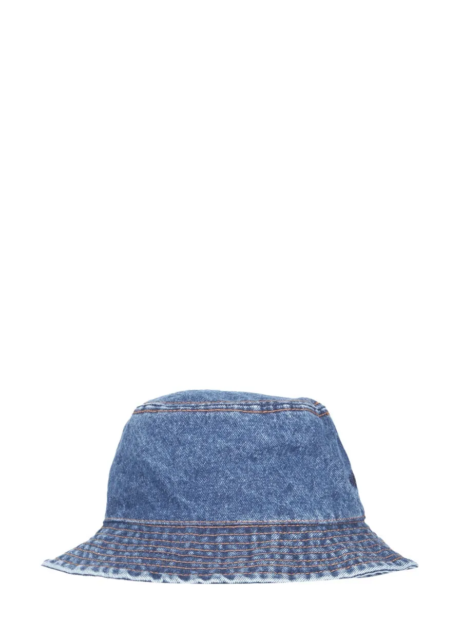 Diesel Washed Denim Bucket Hat
