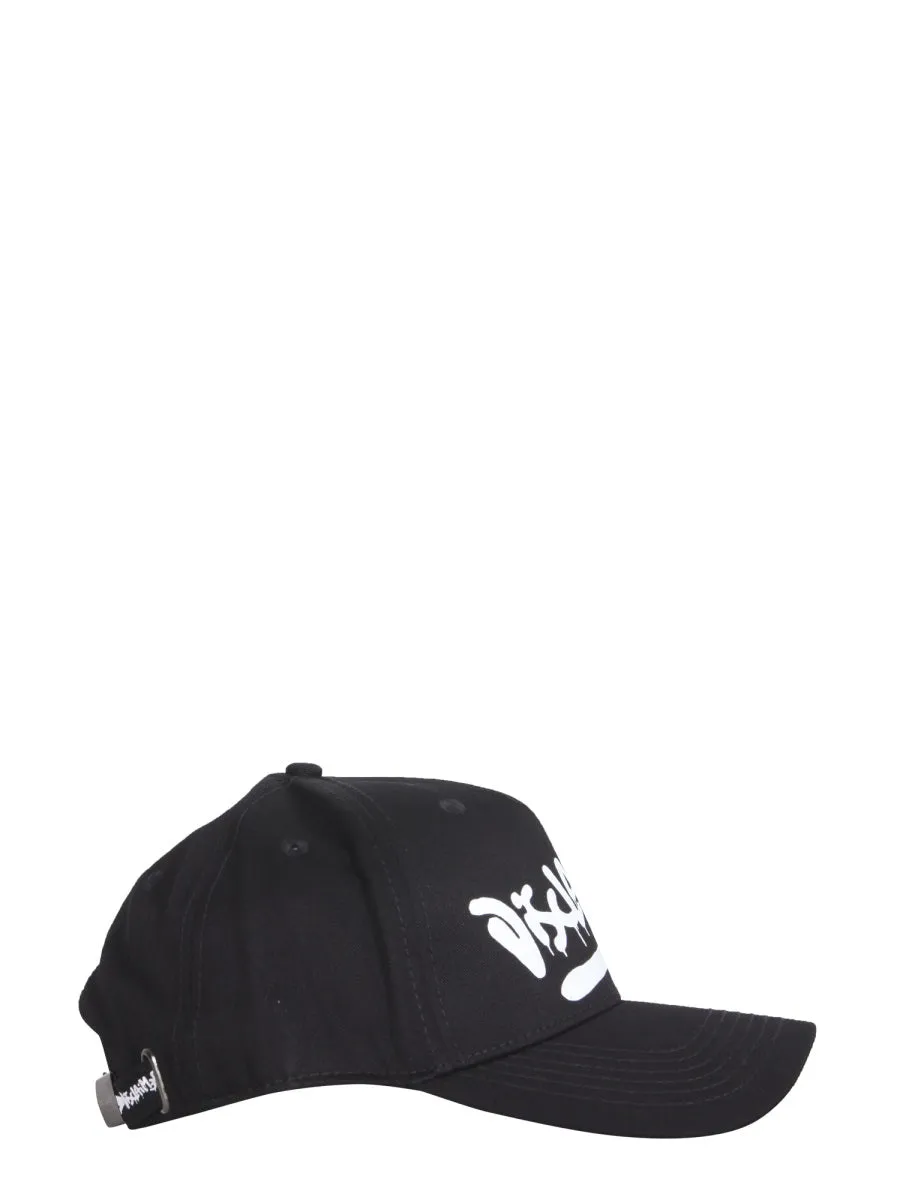 Disclaimer Logo Embroidered Baseball Cap