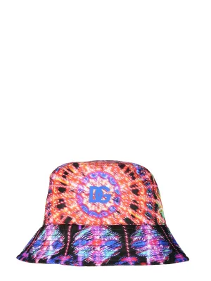 Dolce & Gabbana Allover Graphic Printed Bucket Hat