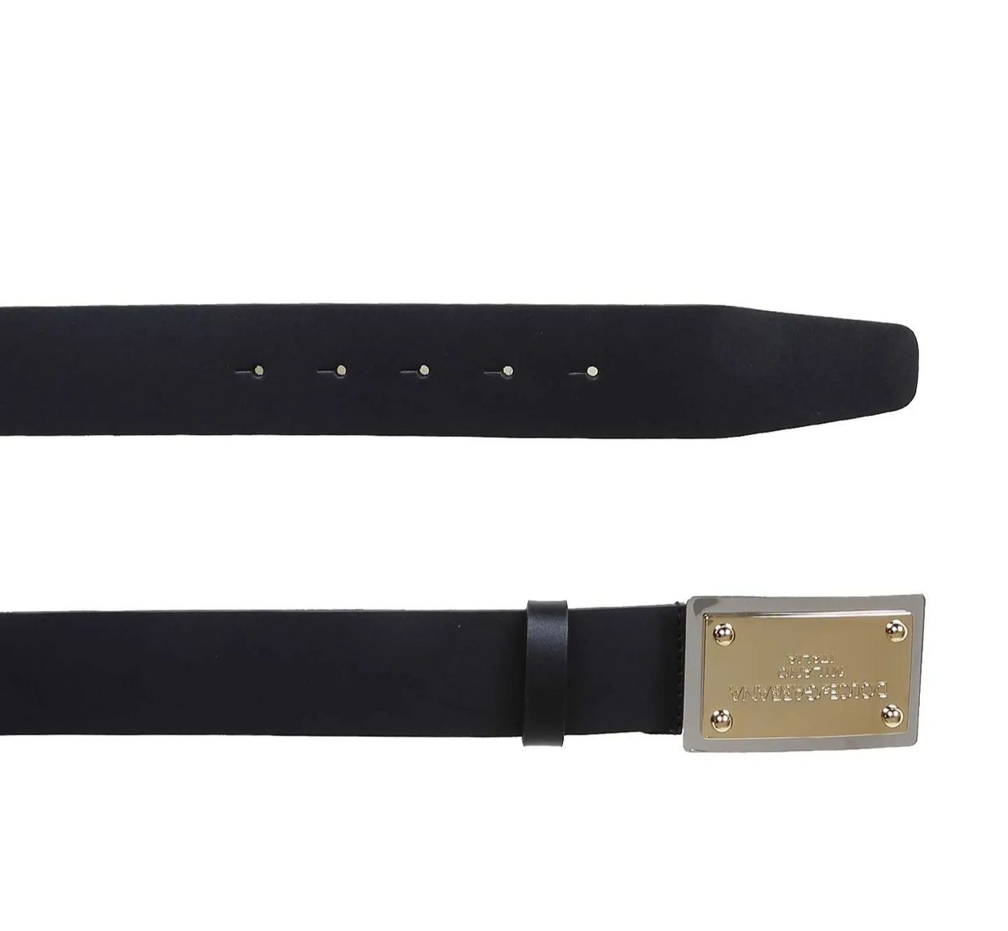 Dolce & Gabbana Logo Buckle Belt