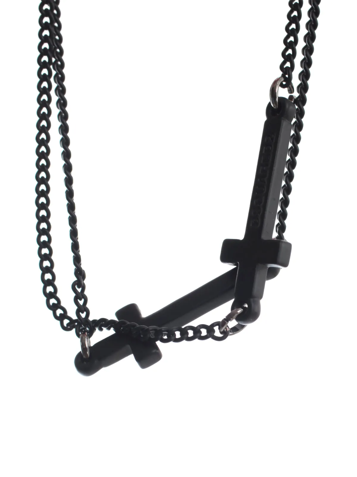 Dsquared2 Double Cross Charm Bracelet