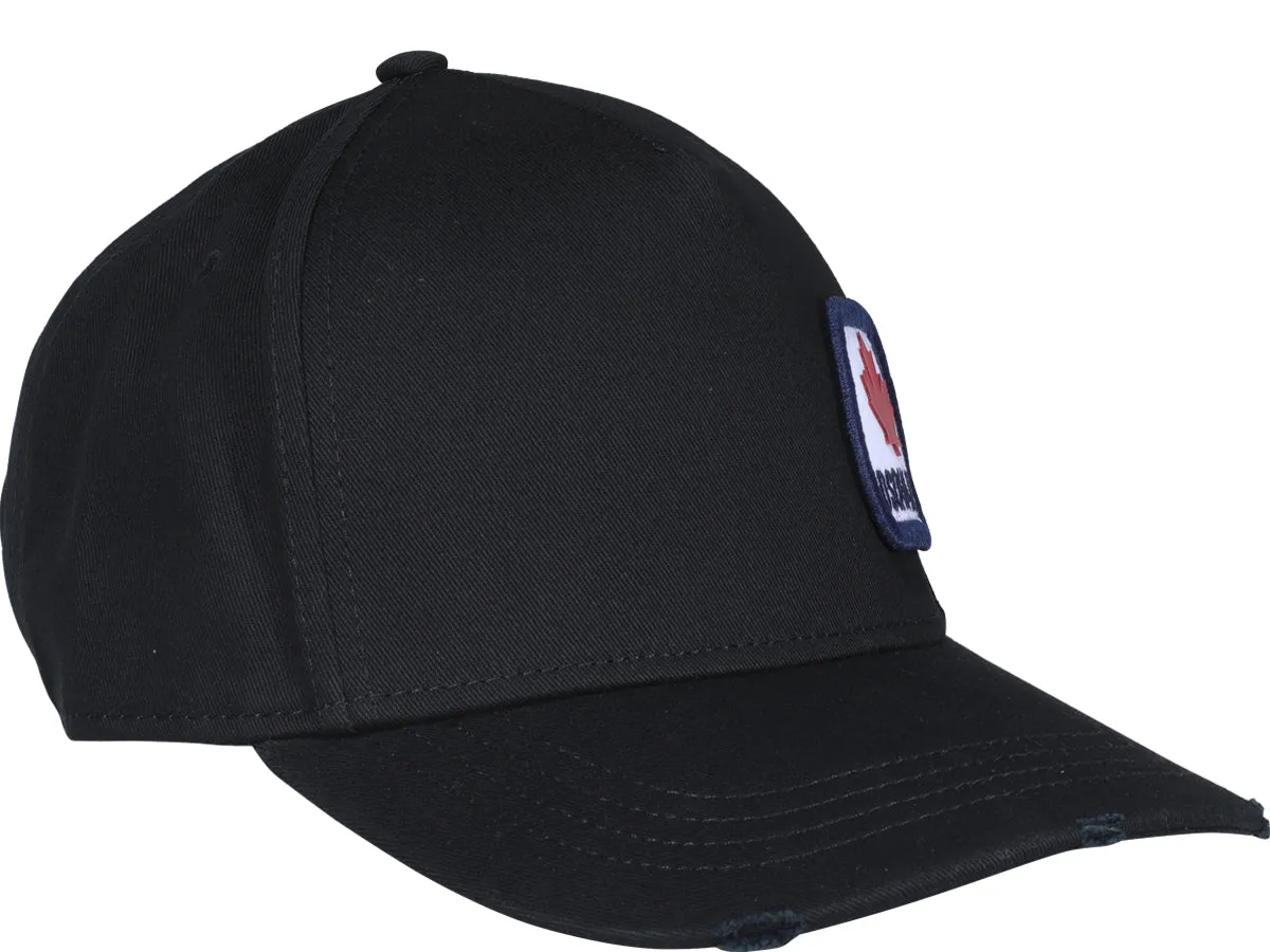 Dsquared2 Logo Embroidered Baseball Cap