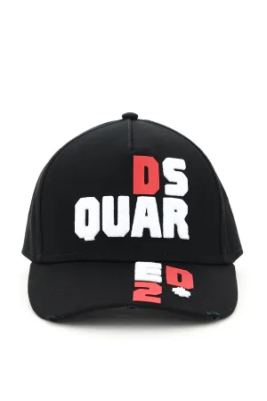Dsquared2 Logo Embroidered Baseball Cap