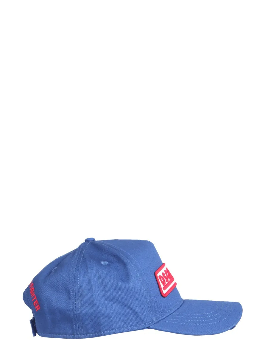 Dsquared2 Logo Embroidered Baseball Cap