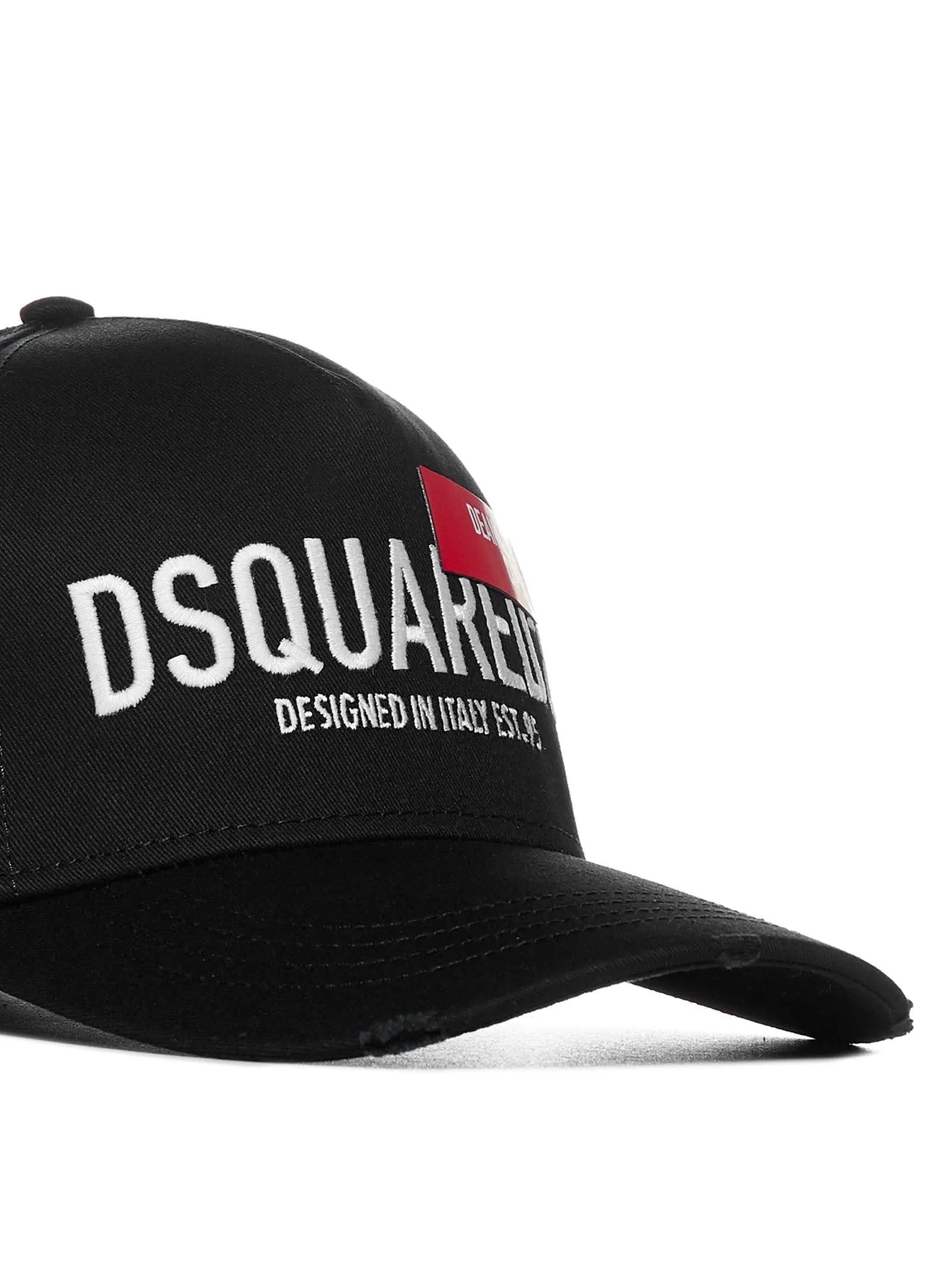Dsquared2 Logo Embroidered Baseball Cap
