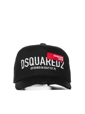 Dsquared2 Logo Embroidered Baseball Cap