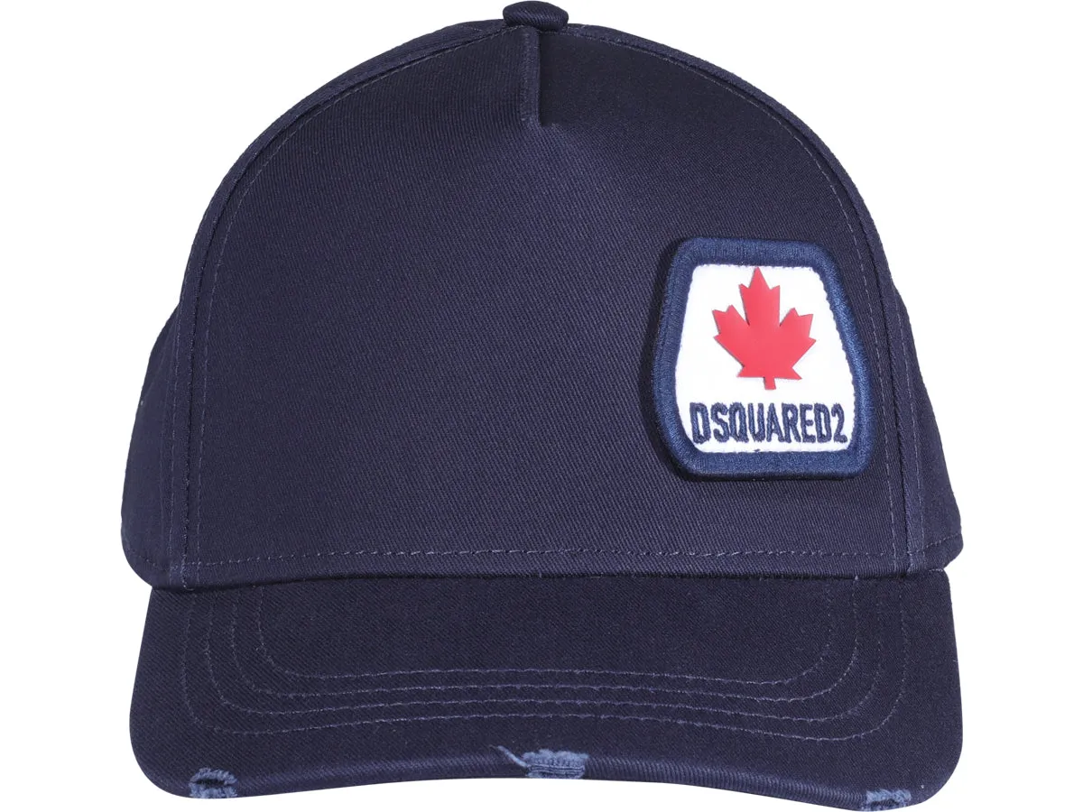 Dsquared2 Logo Embroidered Baseball Cap
