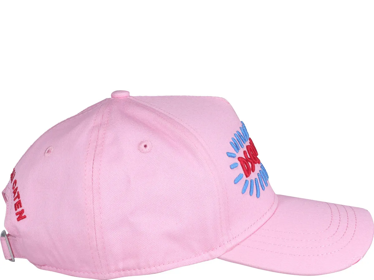 Dsquared2 Logo Embroidered Baseball Cap