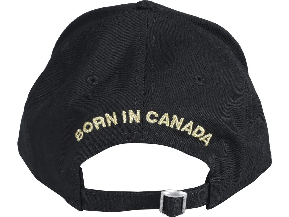 Dsquared2 Logo Patch Distressed Baseball Cap