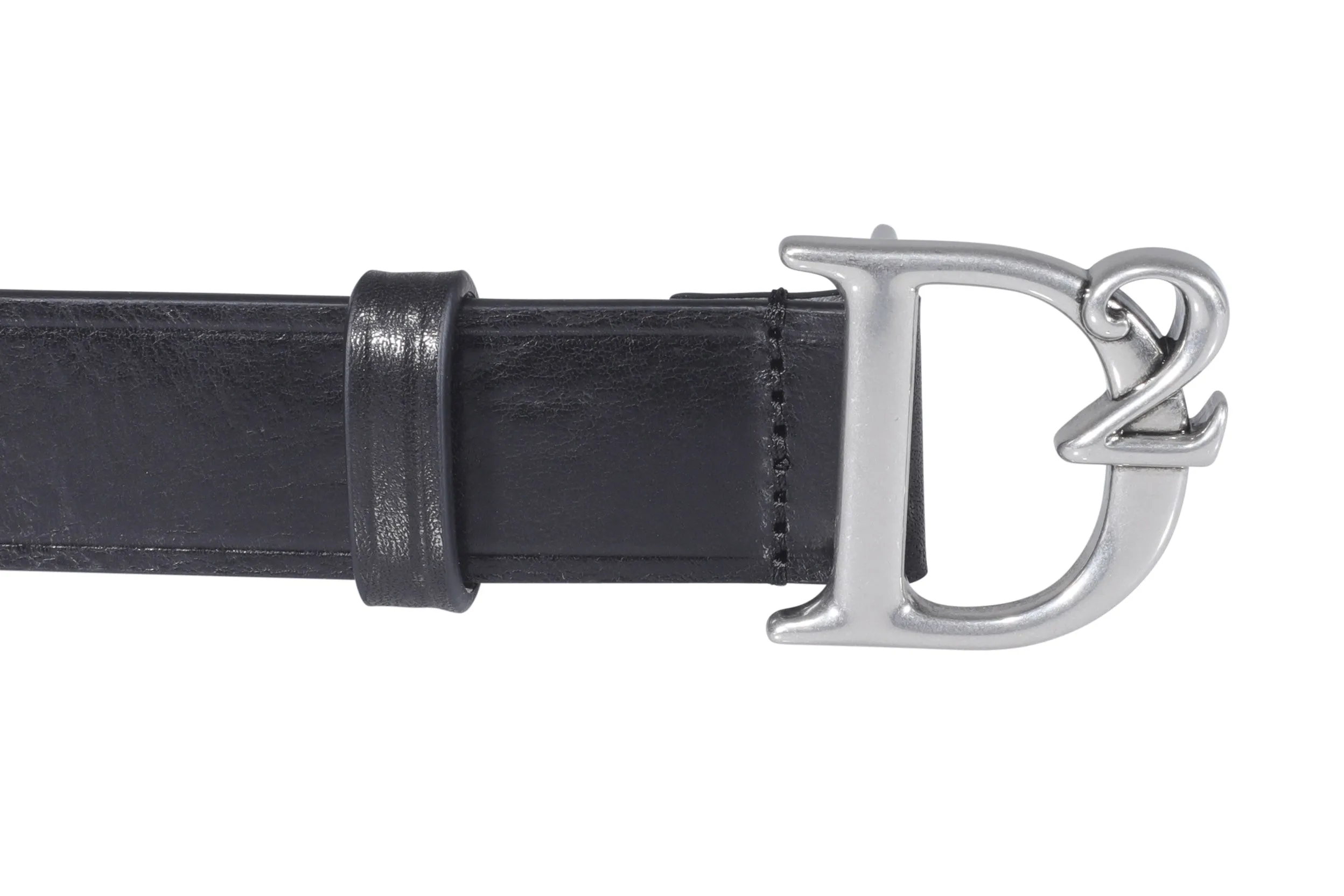Dsquared2 Logo Plaque Buckle-Fastened Belt